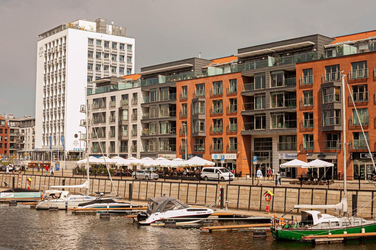 Exclusive Marina Apartment Gdansk Bagian luar foto
